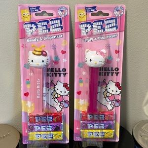 PEZ Hello Kitty Collectibles: Hello Kitty Bee and Hello Kitty Rainbow